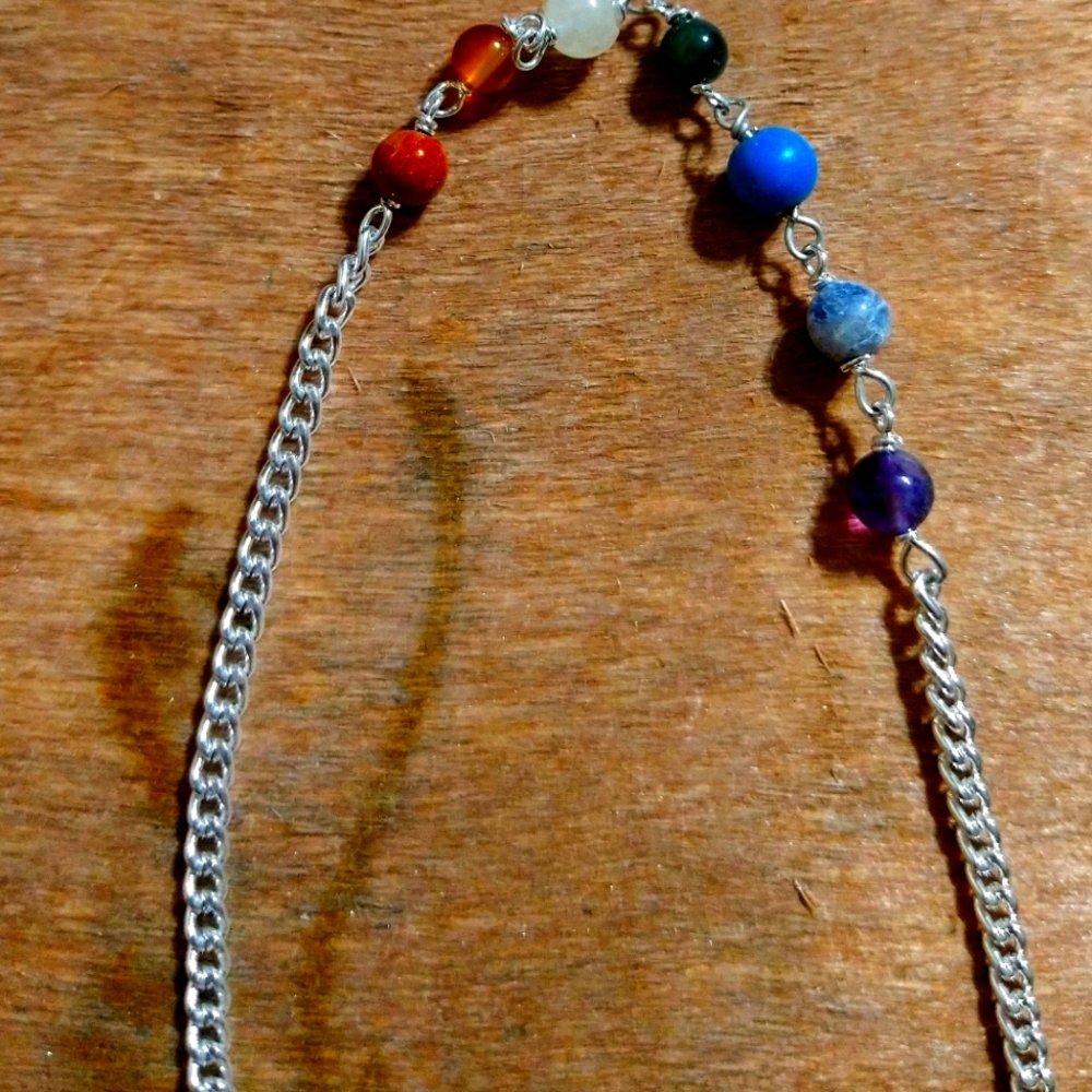 Crystal Pendulum with Silver Chain - Picture 7 of 7
